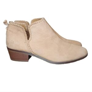 Jack Rodgers Layla Natural suede Tan Women's Size 8.5 Booties